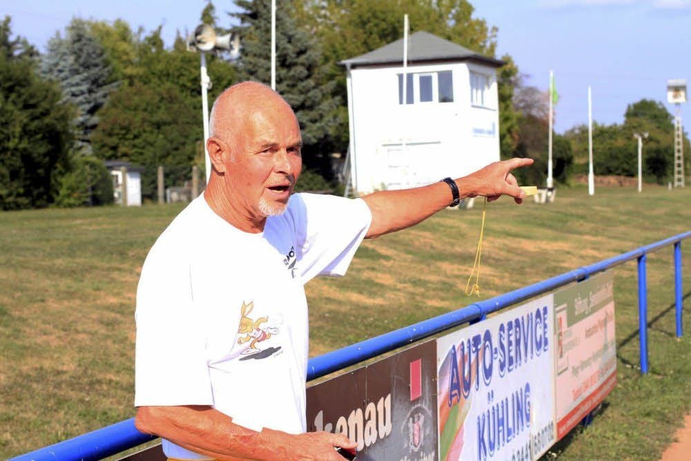Hans-Joachim Gerecke gibt klare Anweisungen.