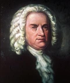 Der Komponist Johann Sebastian Bach auf einem Ölgemälde von Elias Gottfried Haussmann.