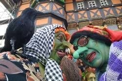 Walpurgisfeier in Schierke. (Foto: dpa)