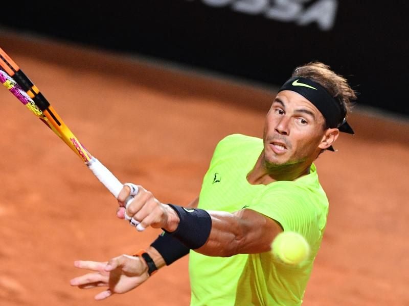 Rafael Nadal setzte sich in seinem Auftaktmatch in Rom locker durch. Foto: Alfredo Falcone/LaPresse via ZUMA Press/dpa
