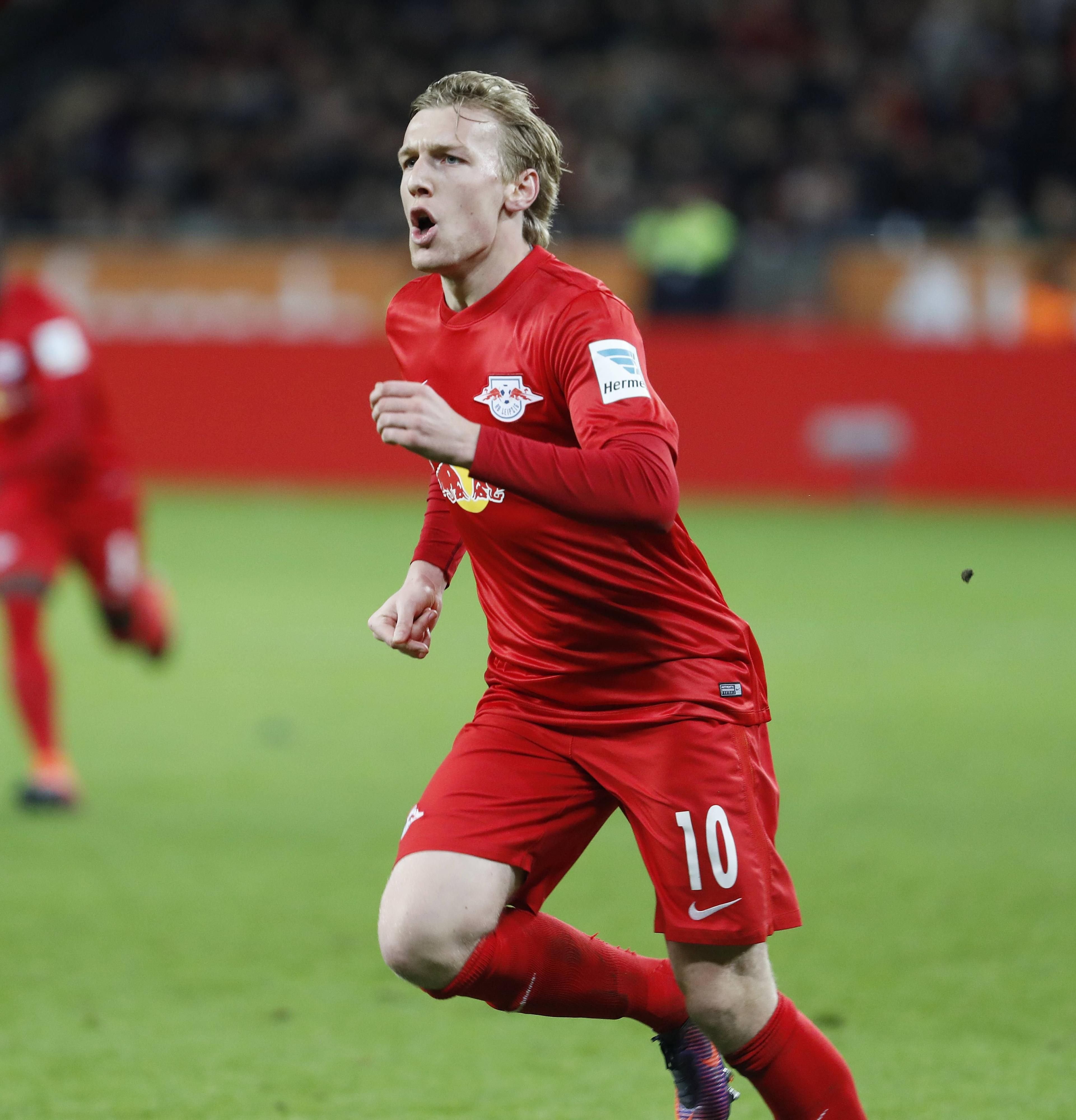 Offensivmann Emil Forsberg ist einer der Erfolgsgaranten der Roten Bullen.