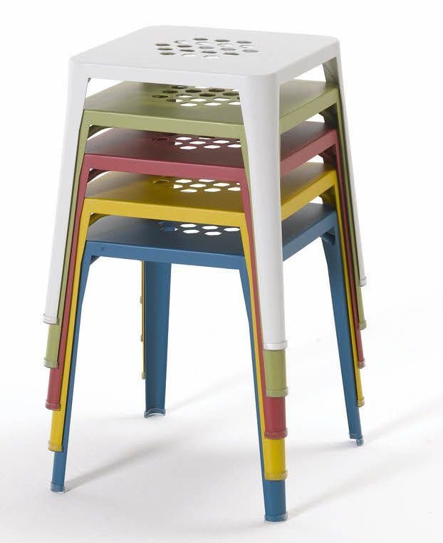 Für kleine Balkone: Hocker „Pattern“ von Emu (99 Euro)