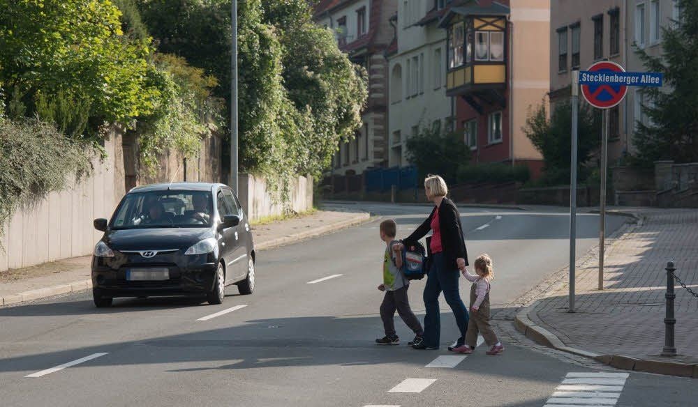 MZ-Aktion "Sicherer Schulweg": MZ-Aktion "Sicherer Schulweg": Gefahr ...