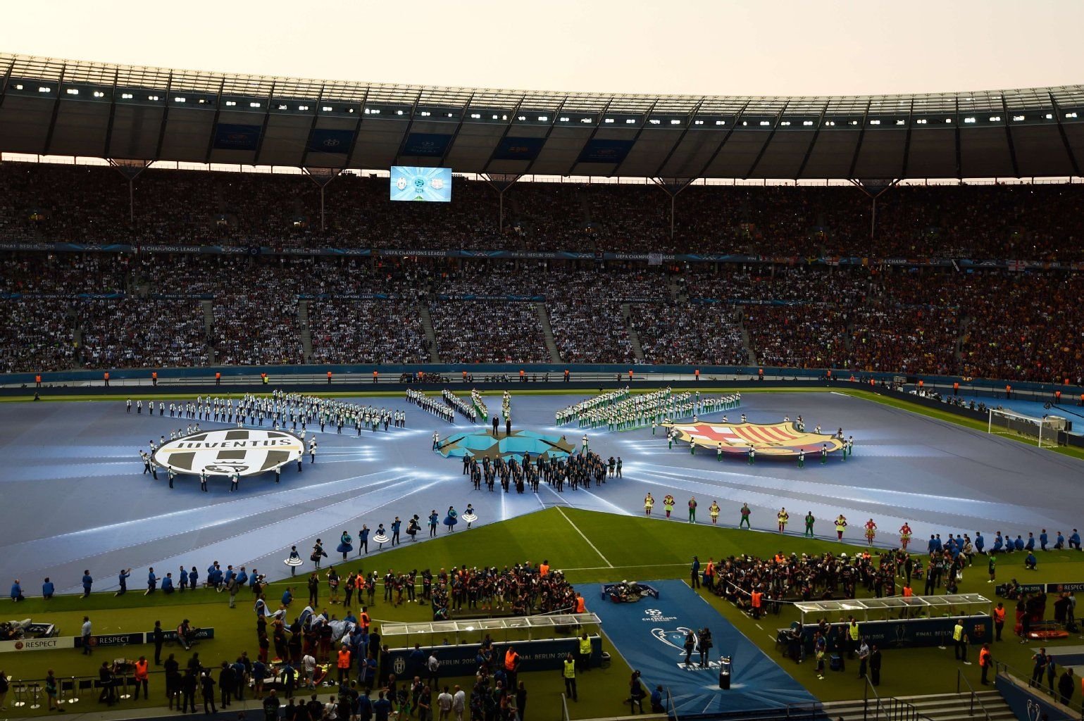 Im Berliner Olympiastadion fand in der vergangenen Saison das Finale der Königsklasse statt.