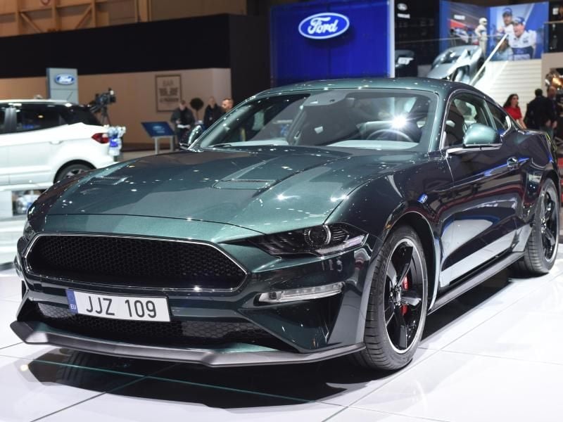 Bullet heißt Geschoss, Bullitt klingt so ähnlich: Die Sonderedition des Ford Mustang ist 341 kW/464 PS stark. Foto: Nicolas Blandin