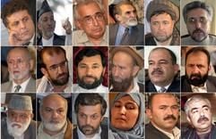 Präsidentschaftskandidaten in Afghanistan (Foto: dpa)