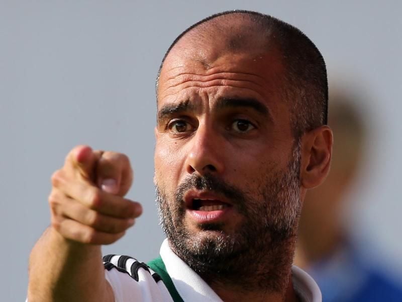 Der Bayern-Trainer Pep Guardiola.