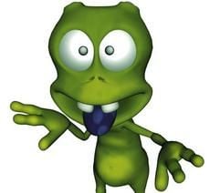 Das ist «Galaktikus», das Maskottchen der MZ-Kindernachrichten «Galaxo»