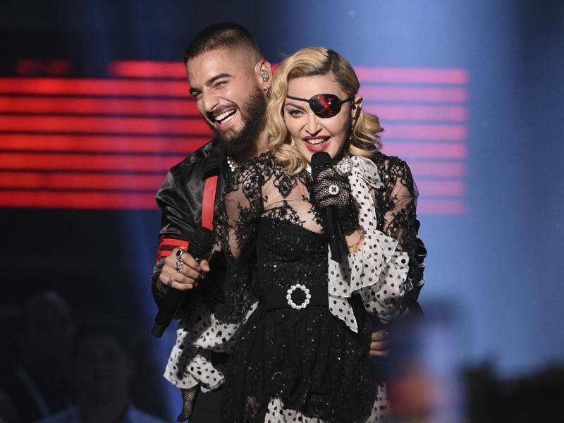 Maluma ist von Madonna ganz begeistert. Foto: Chris Pizzello/Invision/AP/dpa