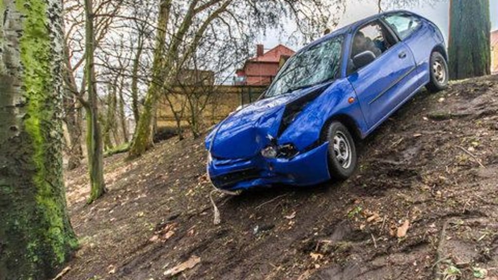 Wittenberg Wittenberg Auto landet nach «Streich» im Amselgrund
