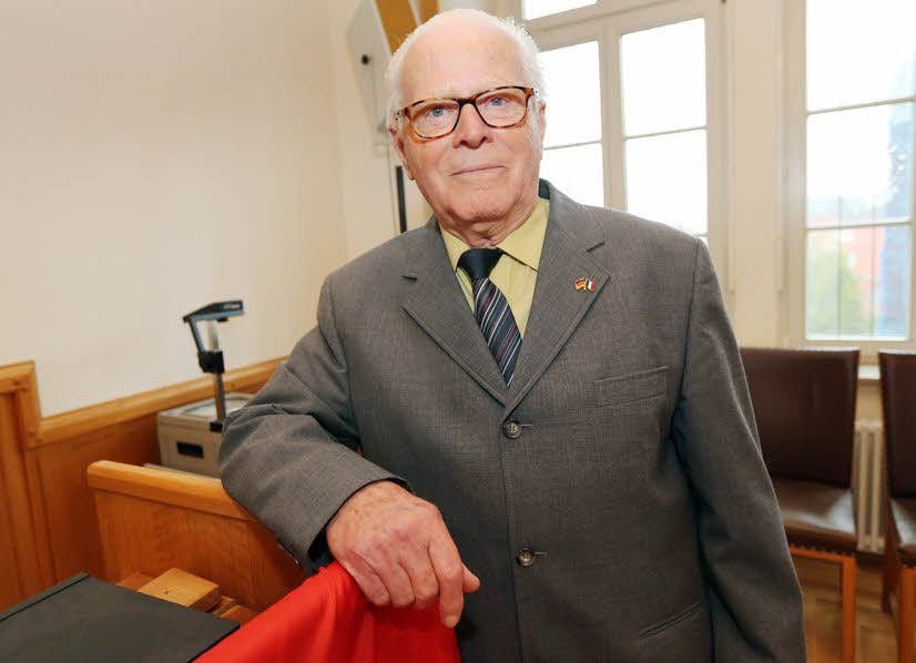 Zeitzeuge: Rudi Jenohr war bereits 1959 bei der Vertragsunterzeichnung dabei.