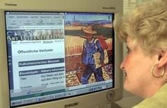 Die Website «www.lostart.de», auf der die Koordinierungsstelle der Bundesländer für die Rückführung von Kulturgütern in Magdeburg einen Katalog mit Beutekunst veröffentlicht.