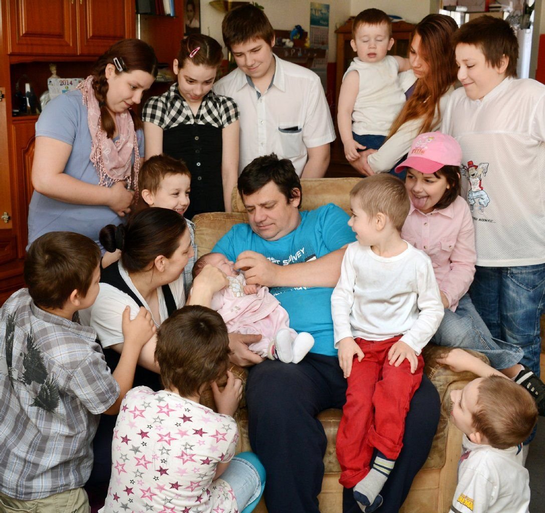 Mit ihrer «wilden 13» ist die Großfamilie Reinhard/Rübenack aus Leipzig etwas Besonderes.