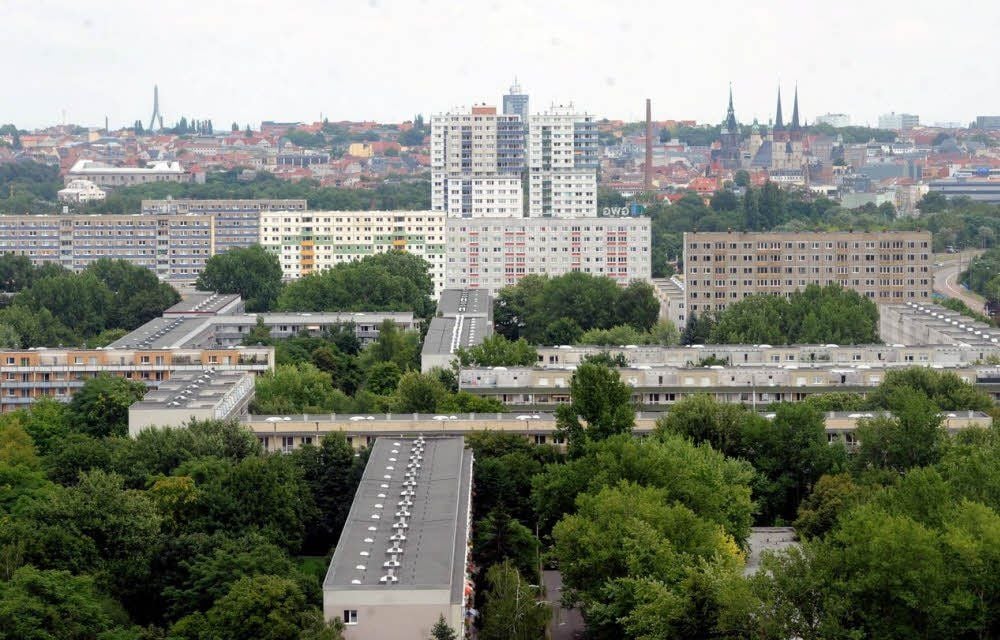 Plattenbaugebiete wie Halle-Neustadt haben bei vielen ein schlechtes Image.