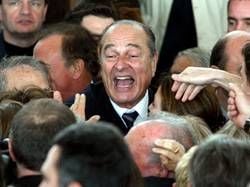 Amtsinhaber Jacques Chirac