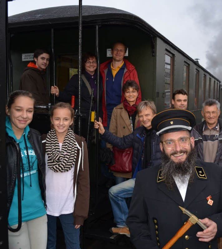 Jost Naumann geht mit den Gäste als „Steiger Wilhelm“ auf Tour.
