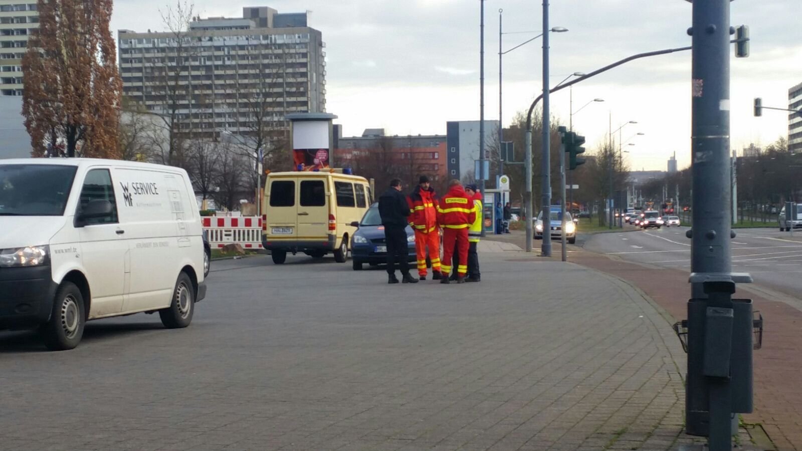 Suchhunde am Neustadt-Center
