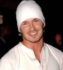 Glücklicher Vater: David Beckham