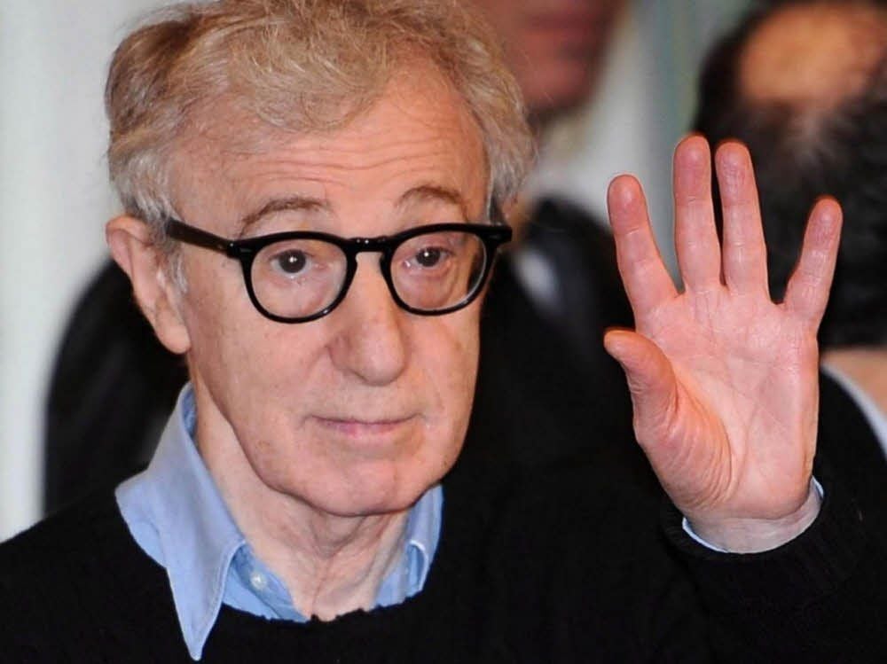 Der Regisseur Woody Allen bei der Vorstellung seines Films „To Rome With Love“ am 13. April 2012 in Rom. Am Donnerstag dieser Woche kommt sein neues Werk in die deutschen Kinos.