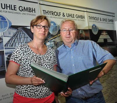 Kathrin Budai und Günter Thyrolf.