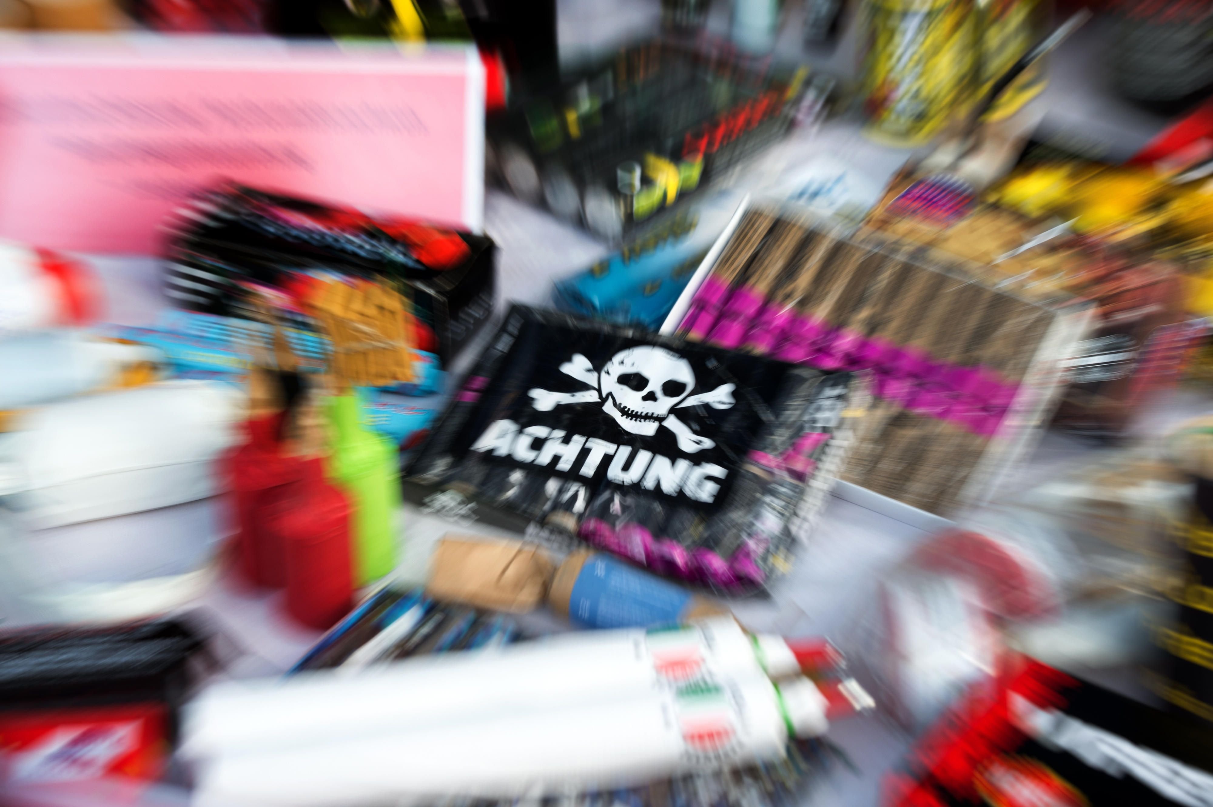 Verbotene Feuerwerkskörper und Böller ohne Zulassung