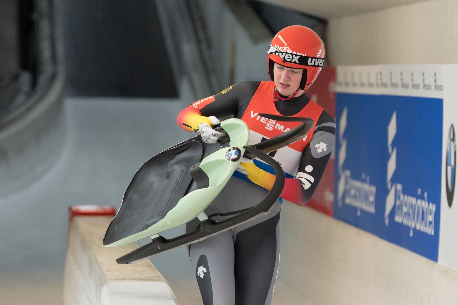 Junioren-Weltmeisterin Jessica Tiebel sieht ihre Zukunft nicht mehr im Rodel-Sport.