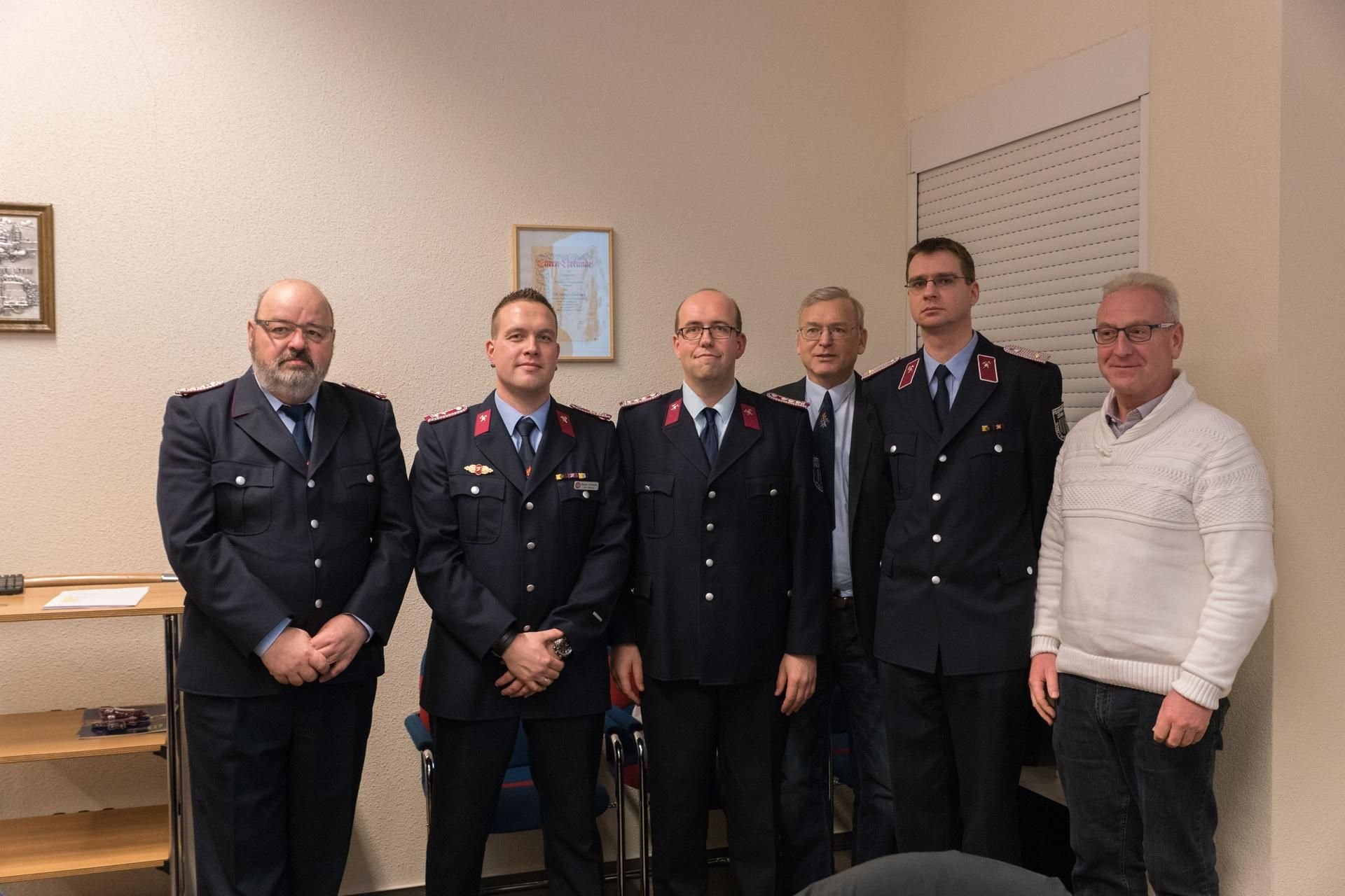 Matthias Winter (l.) ist als Zörbiger Stadtwehrleiter zurückgetreten.
