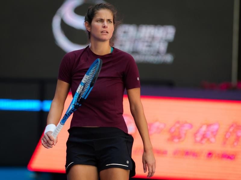 Julia Görges verlor ihr Auftaktmatch. Foto: Afp7/AFP7 via ZUMA Wire
