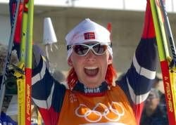 Die norwegische Skiläuferin Bente Skari wird dieses Jahr vorläufig nicht jubeln.