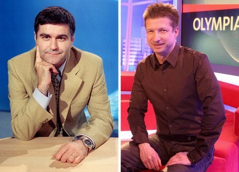 Der bisherige MDR-Sportchef Wolf-Dieter Jacobi (r) wird Nachfolger von Fernsehdirektor Vietze. Neu in der Führungsriege ist auch Sandro Viroli (l). Der bisherige Vertreter des MDR-Fernsehdirektors löst Ulrike Wolf als Landesfunkhauschef in Dresden ab. (FOTO: DPA)