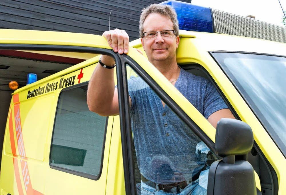 Thomas Schöneburg ist der Leiter des Rettungsdienstes beim DRK-Kreisverband.