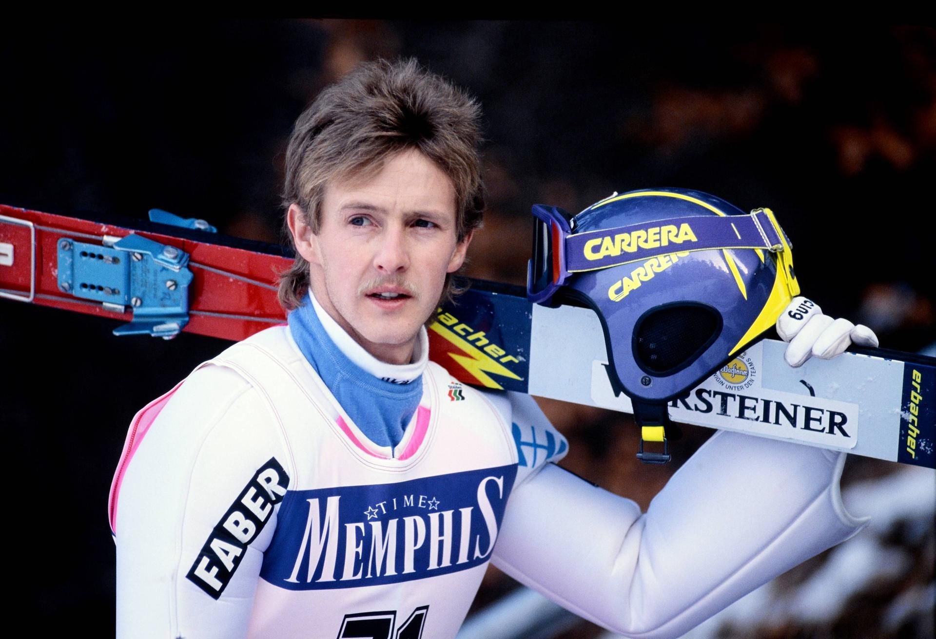 1991 ging Weißflog schon als Skispringer für Deutschland auf die Schanze.
