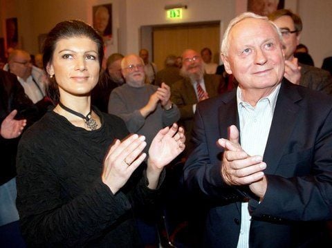 Sahra Wagenknecht und Oskar Lafontaine