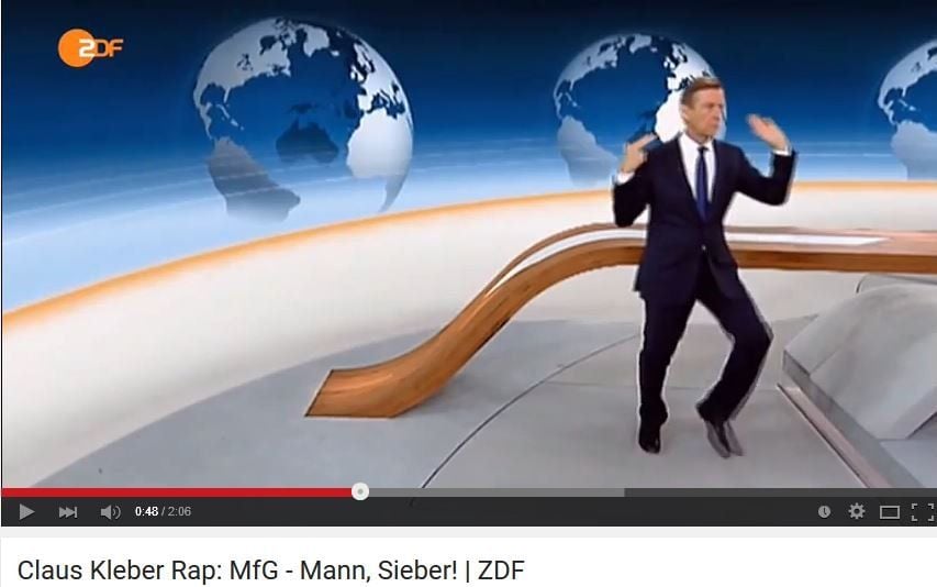 Claus Kleber rappt!