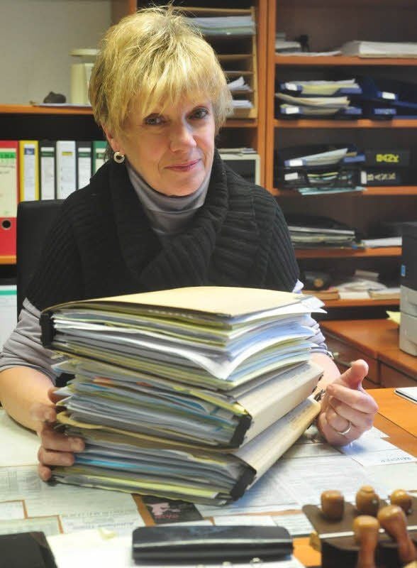 Obergerichtsvollzieherin Carola List: „Mit uns kann man reden“, sagt sie über sich und ihre Berufskollegen.