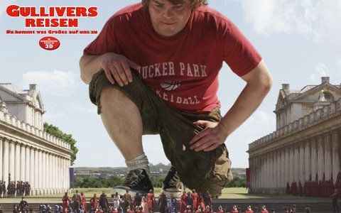Jack Black ist Lemuel Gulliver in «Gullivers Reisen». (FOTO: AGENTUR)