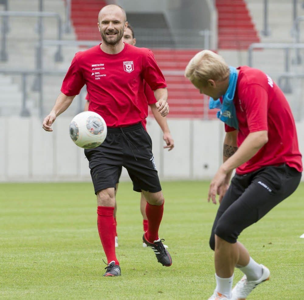Ivica Banovic (links) ist derzeit noch verletzt. Doch der Kroate kostet den HFC in dieser Zeit nichts.
