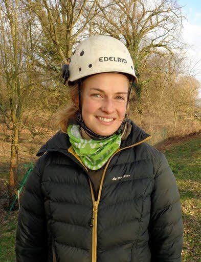 Die 22-jährige Luisa Göckelmann ist Baumpflegerin.