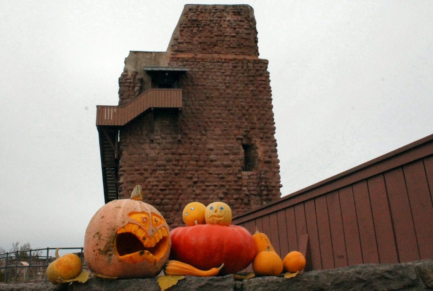 Auf dem Kyffhäuser findet eine große Halloween-Veranstaltung statt.