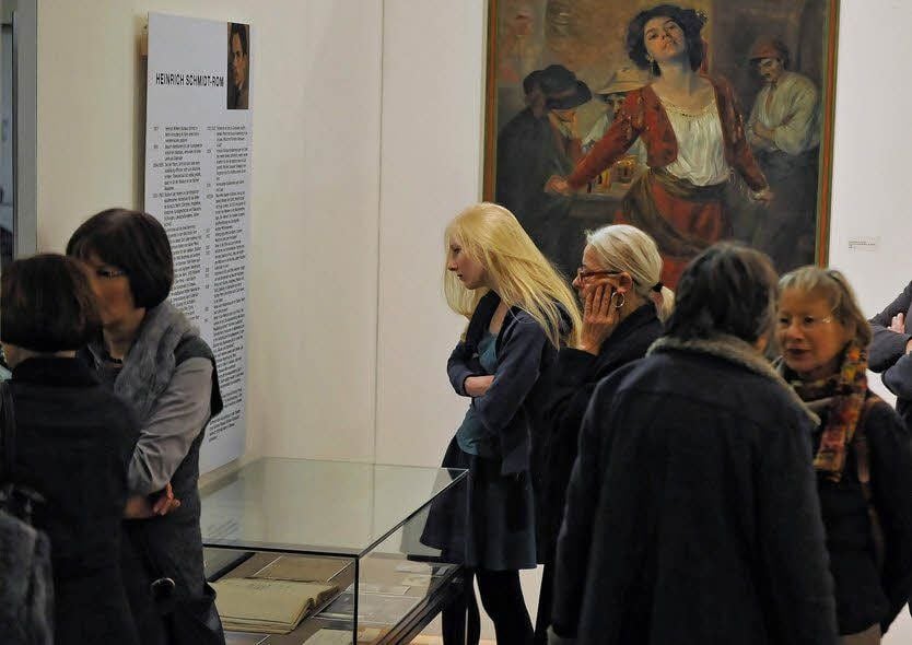 Werke von Heinrich Schmidt-Rom (1877 bis 1965) sind bis zum 9. Februar in der Orangerie am Schloss Georgium zu sehen.