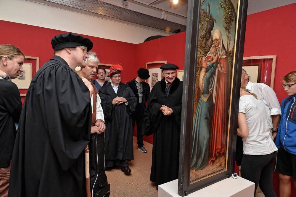 Besuch der Cranach-Ausstellung in Dessau.