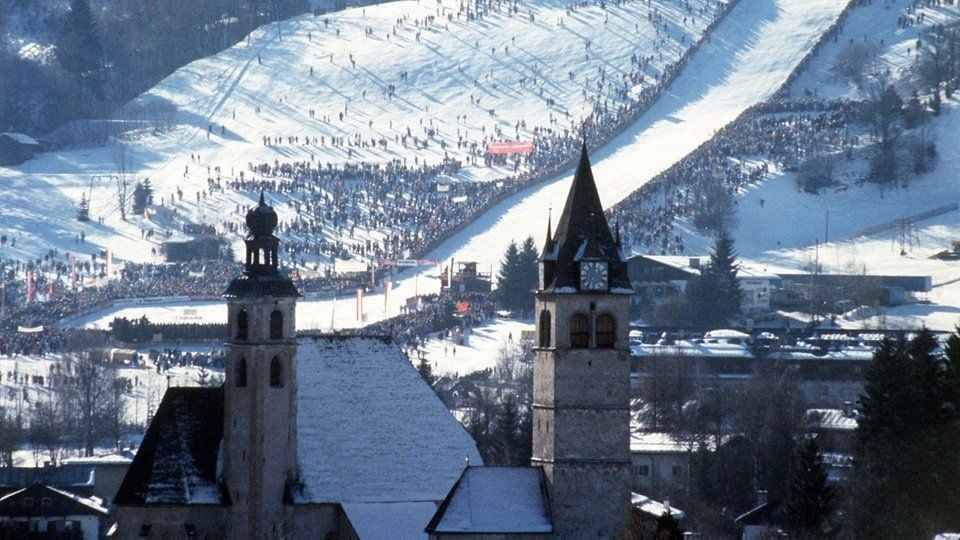 Die „Streif“ in Kitzbühel ist die berüchtigste Skirennstrecke der Welt.