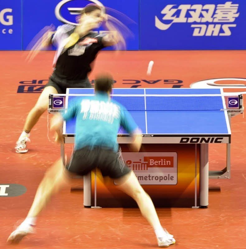 Bei den letzten German Open im November in Berlin traf Timo Boll (oben) auf Dimitij Ovtcharov.