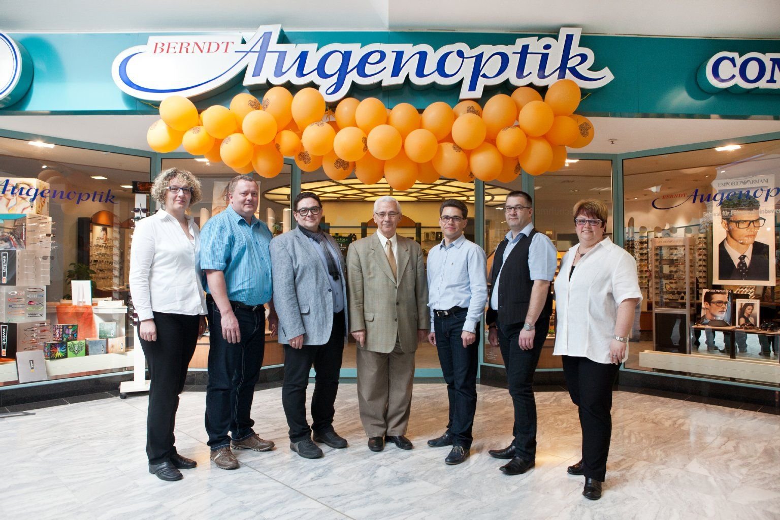 Das Team von Berndt Augenoptik