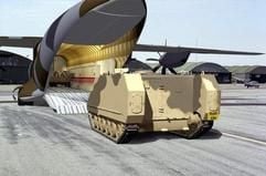 Die undatierte Computersimulation zeigt den Airbus A400M, das geplante Militär-Transportflugzeug der europäischen NATO-Partner. Deutschland wird deutlich weniger Flugzeuge kaufen als bisher geplant. (Foto: dpa)