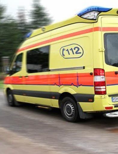 Rettungswagen im Einsatz