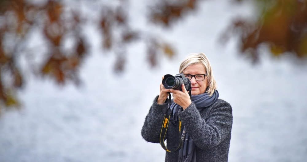 Diesmal ist Kerstin Schrowangen das Motiv - in der Goitzsche, wo sie selbst am liebsten fotografiert.