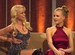 Jenny Elvers (l.) und Arianne Sommer