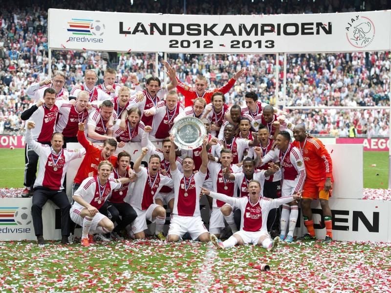 Ajax Amsterdam sicherte sich vorzeitig die niederländische Meisterschaft.