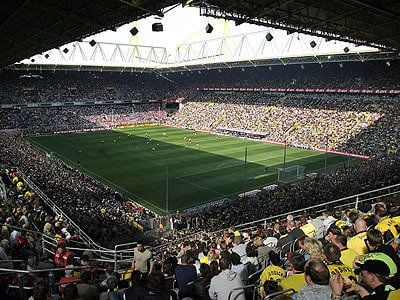Ein Blick in den Dortmunder Signal Iduna Park. (FOTO: DPA)